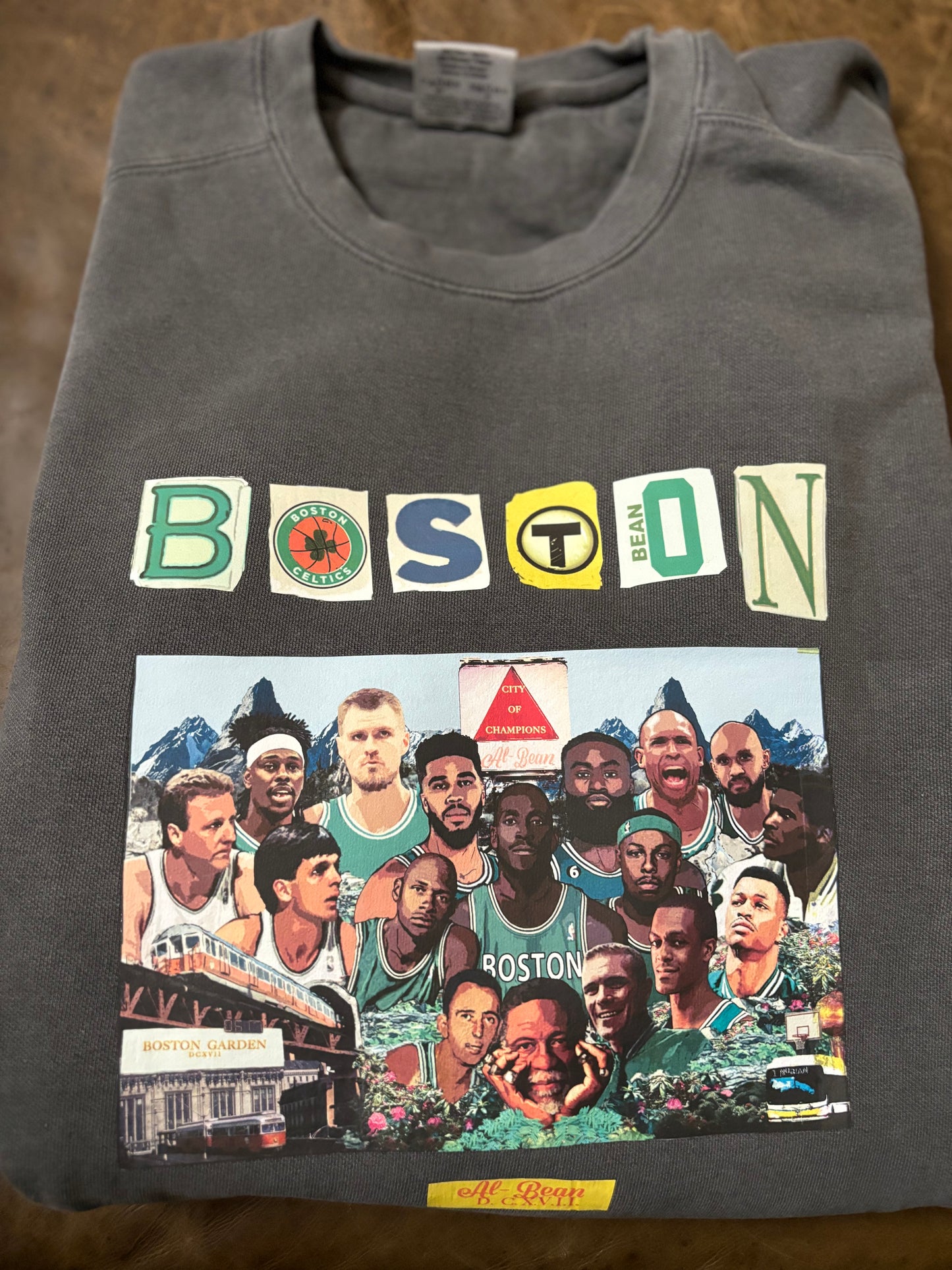 Boston Garden crewneck sweater